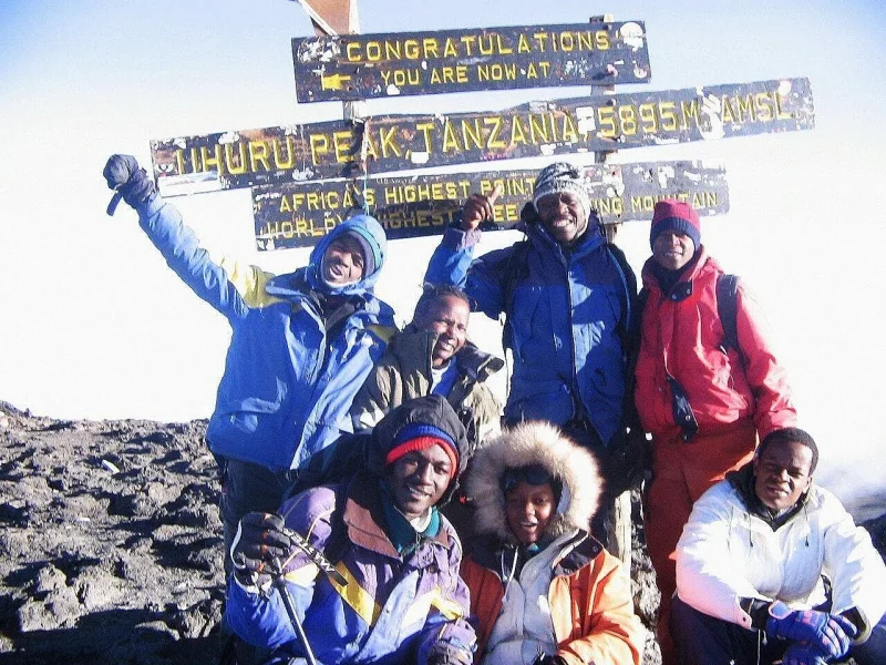 Kilimanjaro summit experience on the Rongai Route